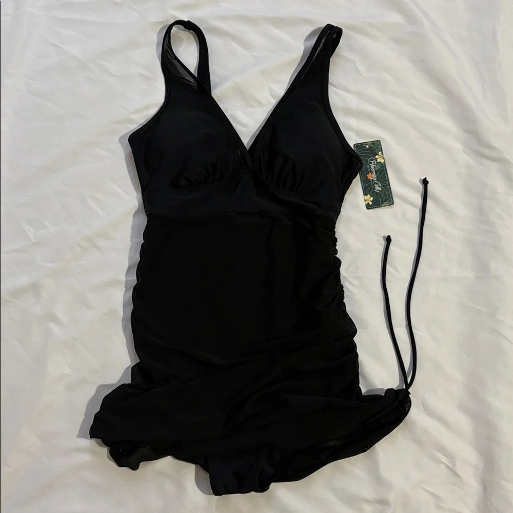 Blooming Jelly Women's One Piece Swimsuit Tummy Control Swim DressModest Bathing